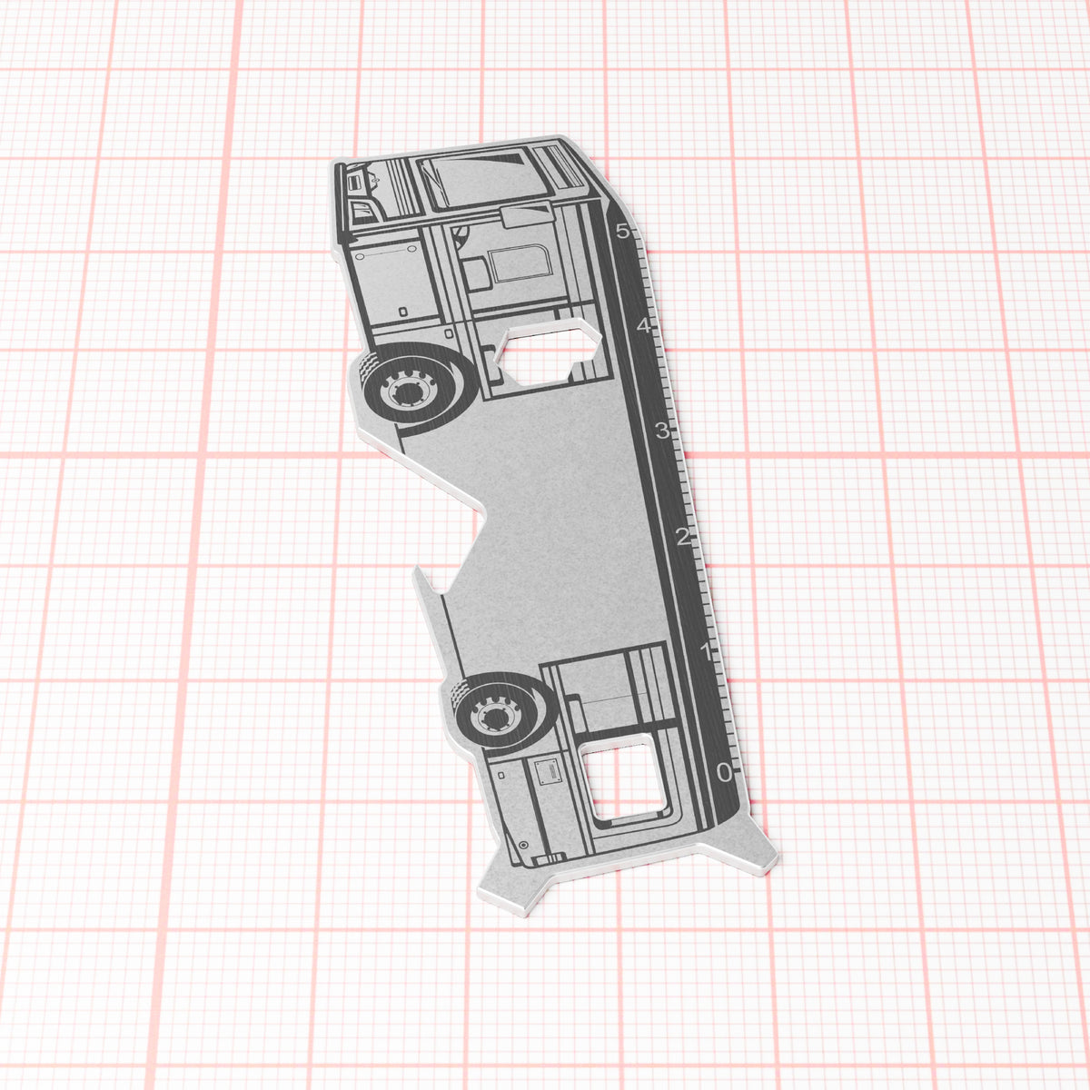 RICHARTZ SHAPE TOOL bus Multitool in Busform – Ansicht