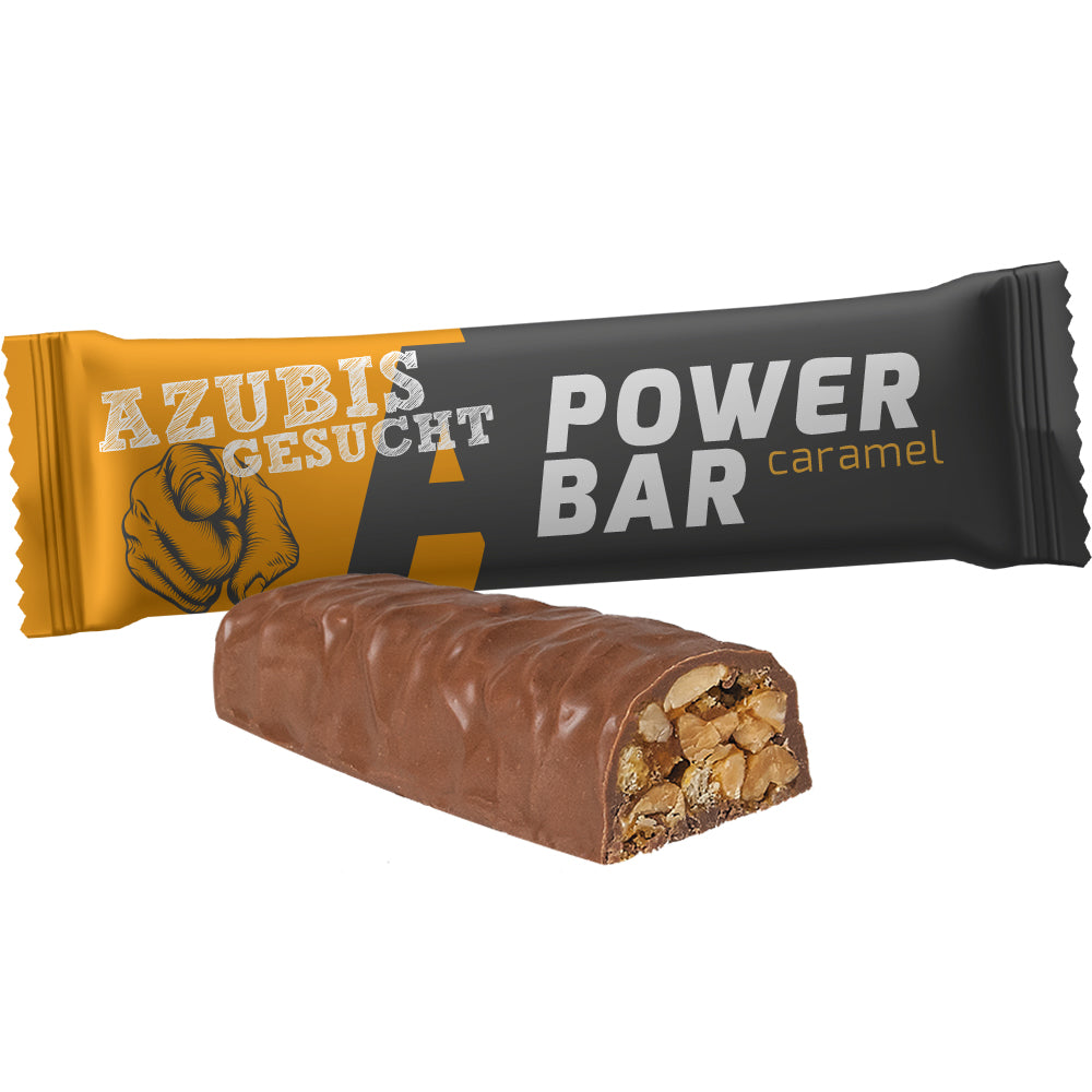 Riegel Sortiment im Flowpack – Energie Riegel Erdnuss Karamell, ca. 45 g