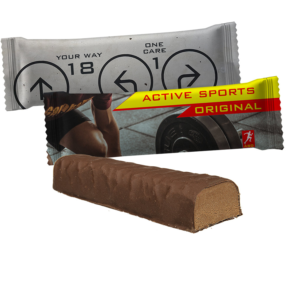 Riegel Sortiment im Flowpack – Protein Riegel Kakao, ca. 45 g