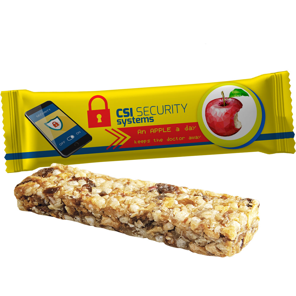 Riegel und Fruchtschnitte Mix im Flowpack – Müsliriegel Multikorn Apfel, ca. 25 g