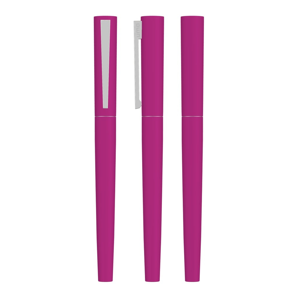 Rollerball Soft Touch mit Domingstopfen – Magenta