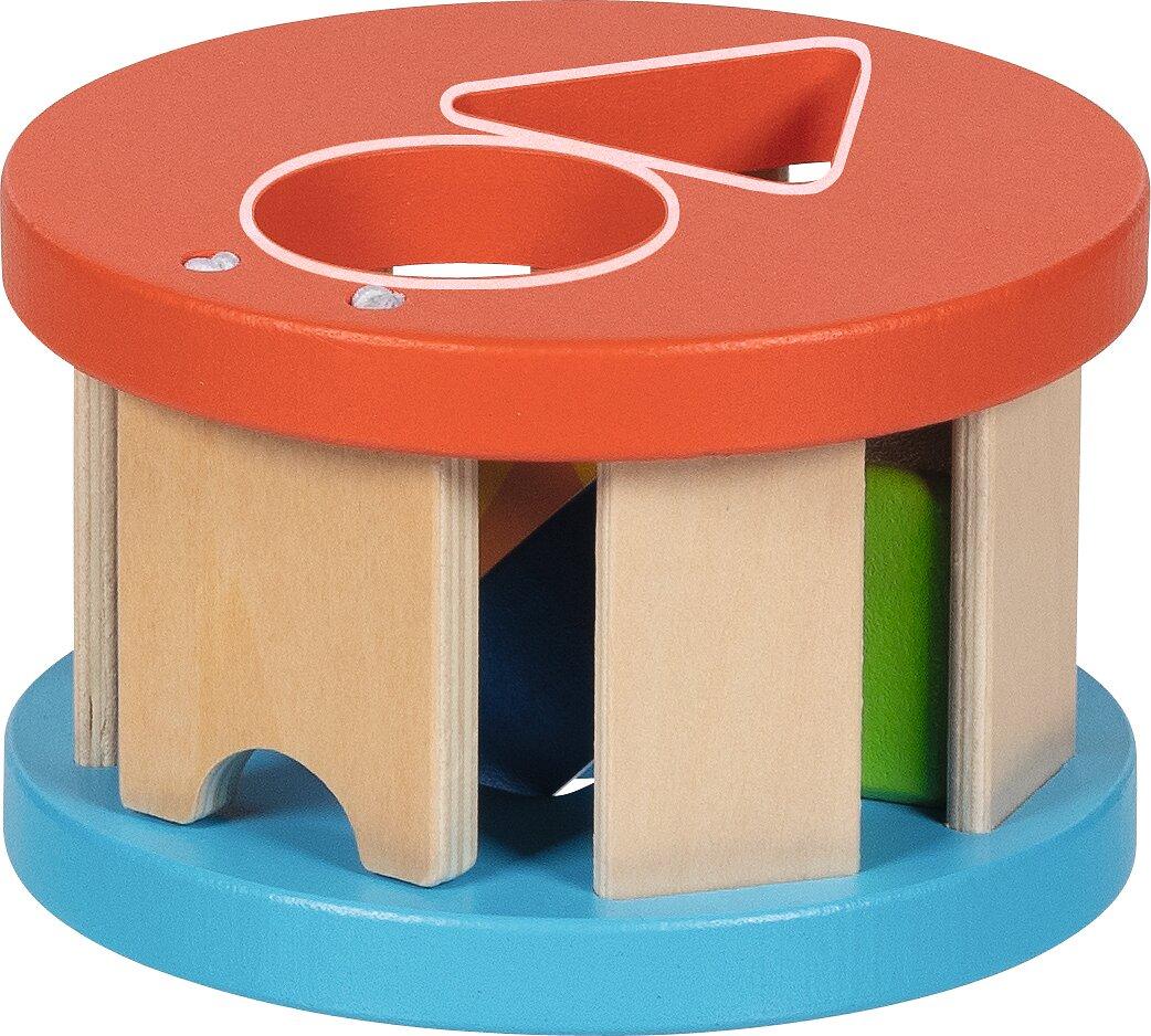 Runde Steckbox Rundolino aus Holz mit vier Teilen – Ansicht
