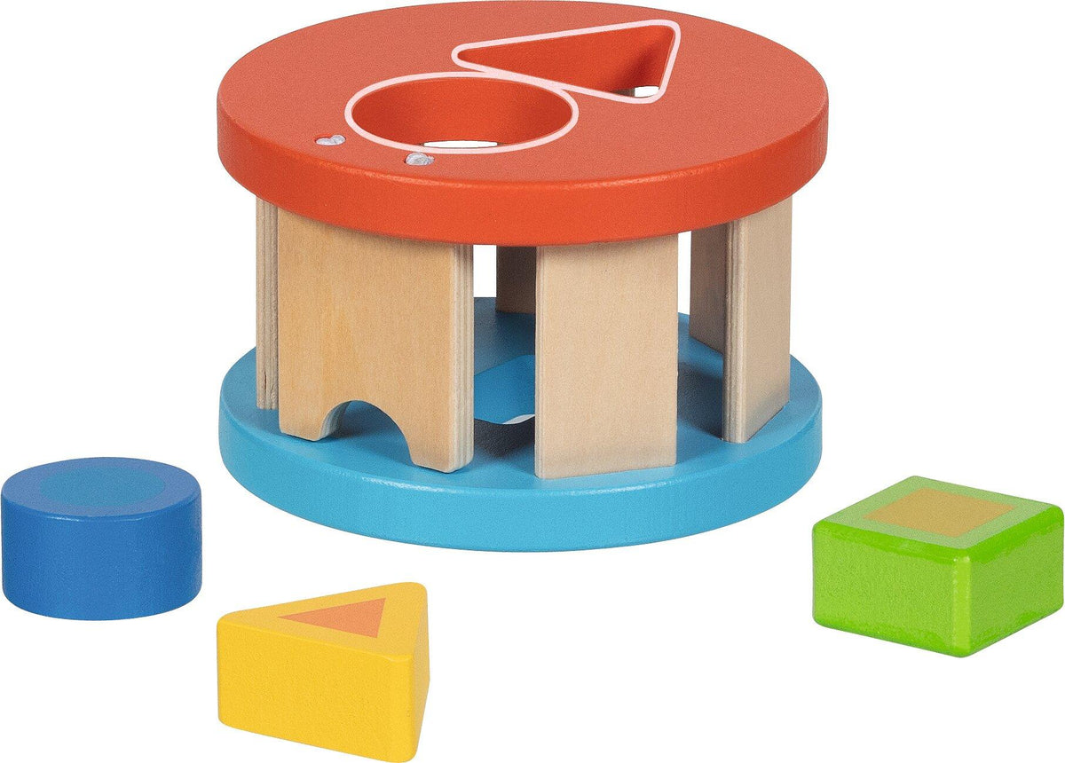 Runde Steckbox Rundolino aus Holz mit vier Teilen – weitere Ansicht
