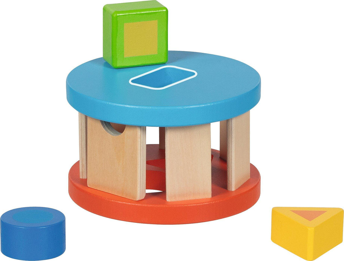 Runde Steckbox Rundolino aus Holz mit vier Teilen – weitere Ansicht