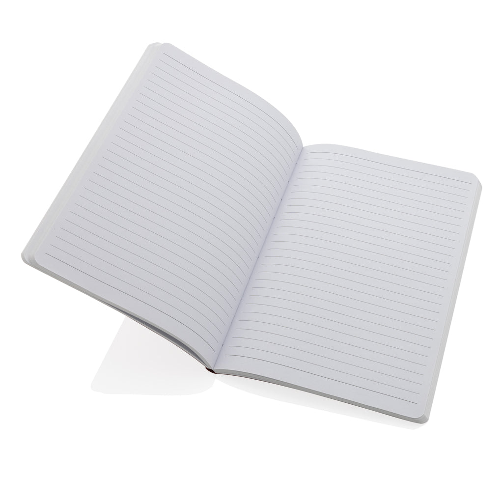 Salton Luxus Kraftpapier Notizbuch A5 – kirschrot