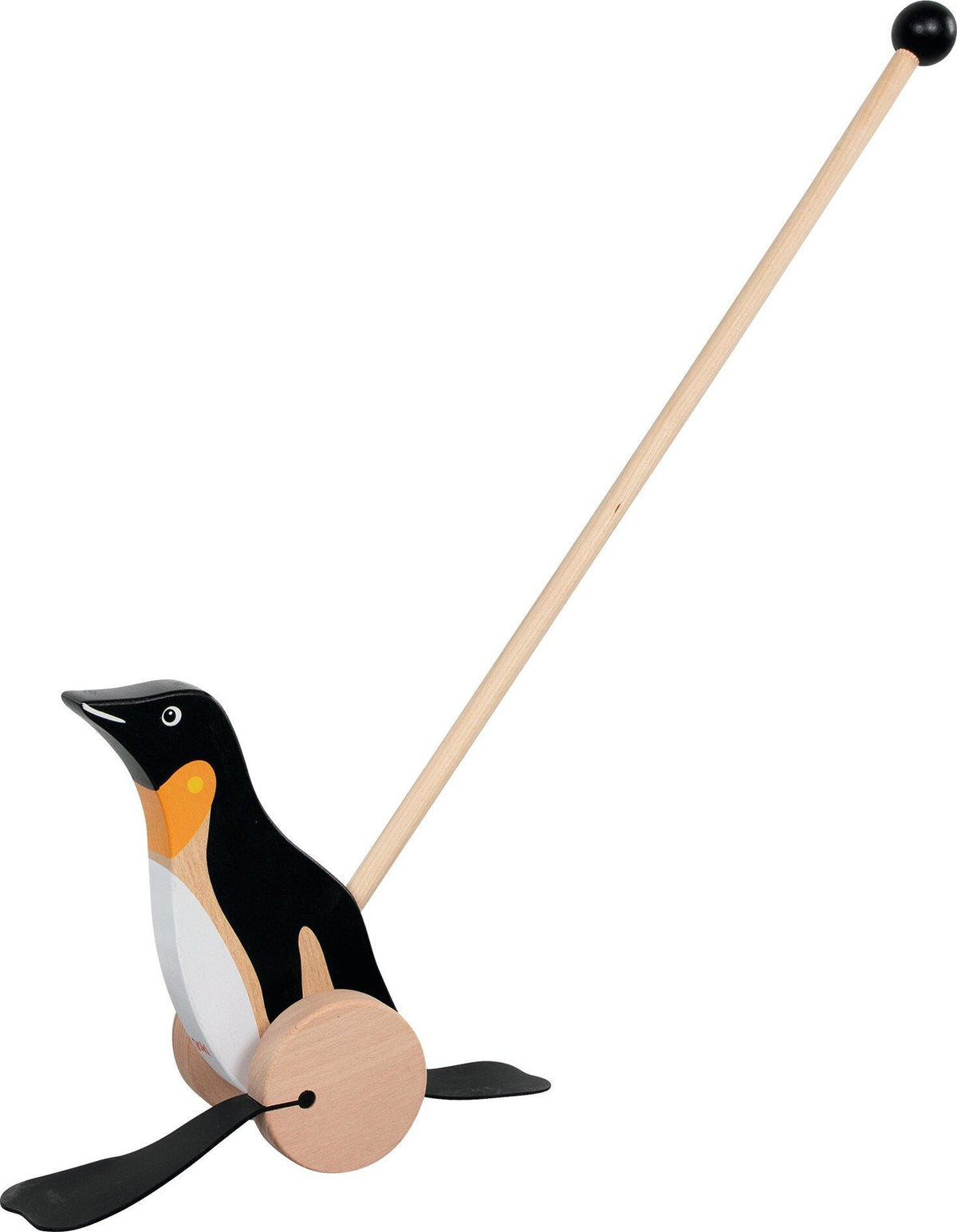 Schiebetier Pinguin mit orangem Halsfleck – Ansicht