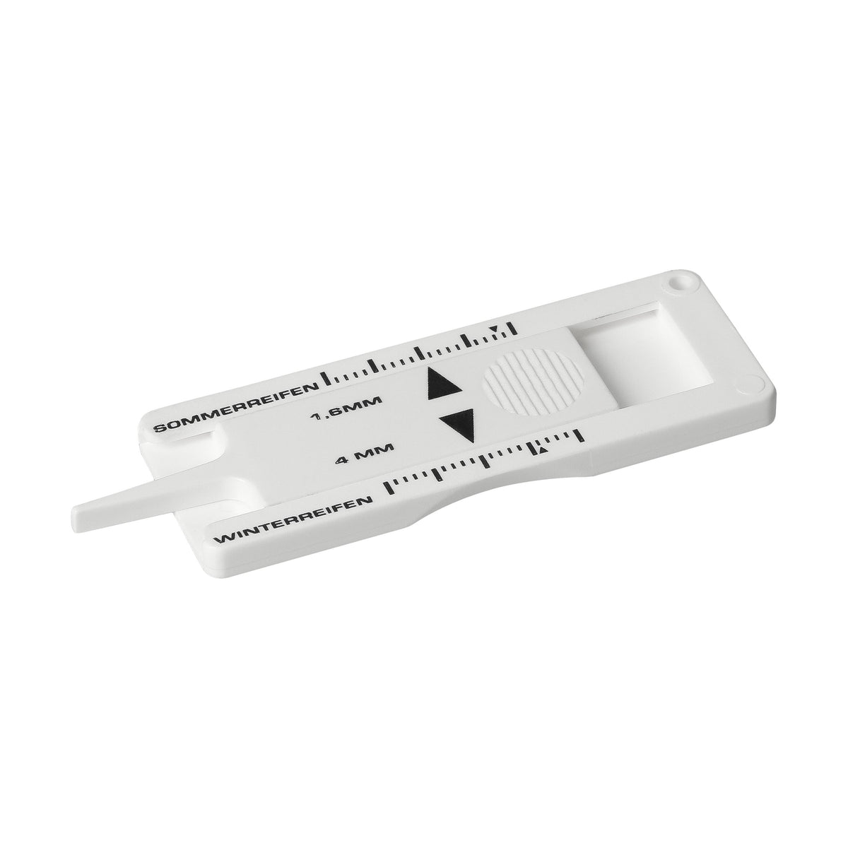 Schlüsselanhänger „Reifenprofilmesser“