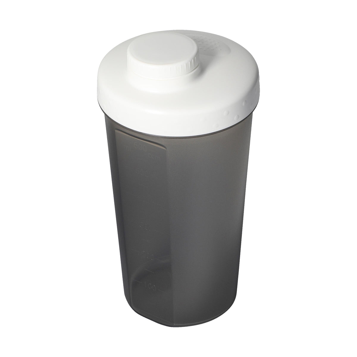 Shaker „Energy“, 0,60 l – Transparent grau / Weiß
