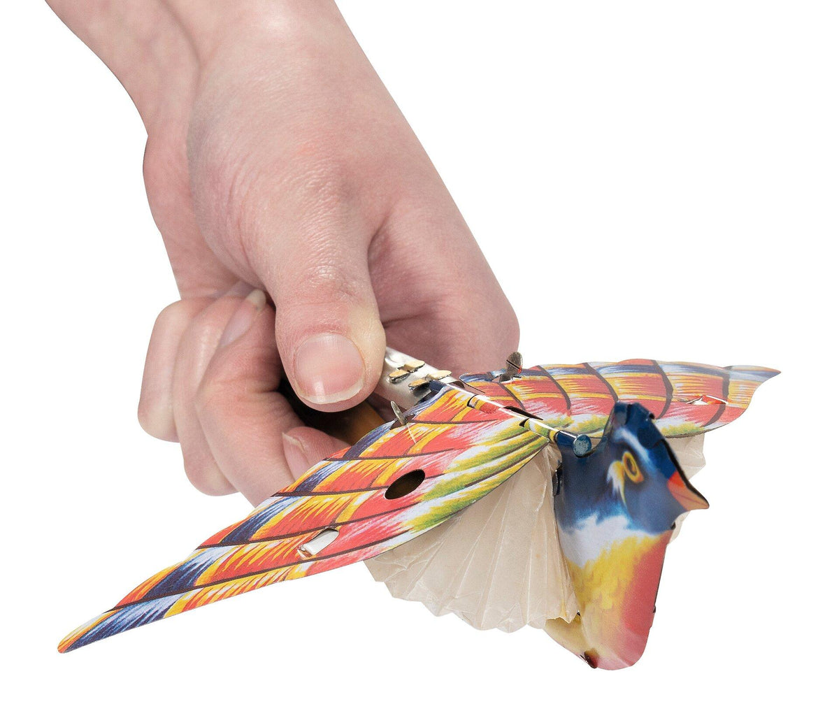 Singender Paradiesvogel aus Metall, 6er Set von goki – weitere Ansicht