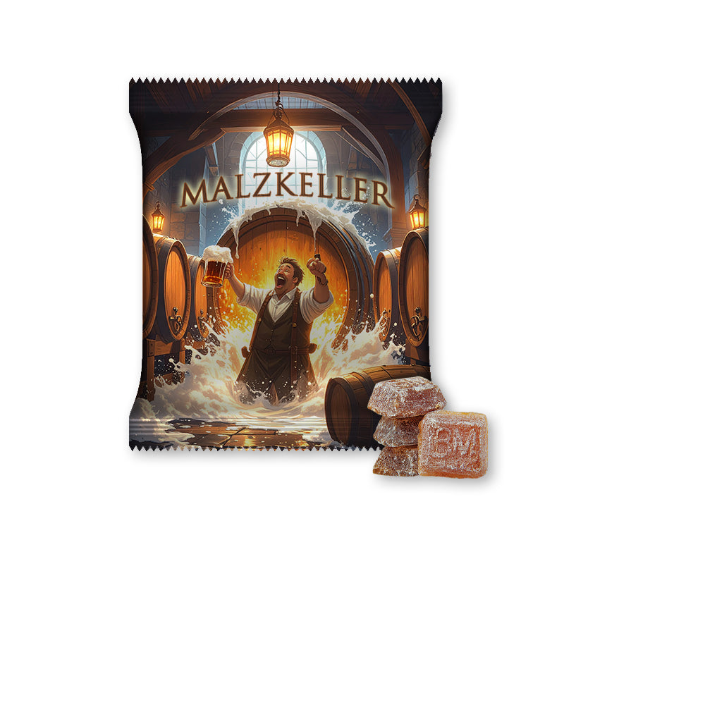 Snackmischung in der Midi Tüte – Bayrisch Malz Bonbons, ca. 17 g