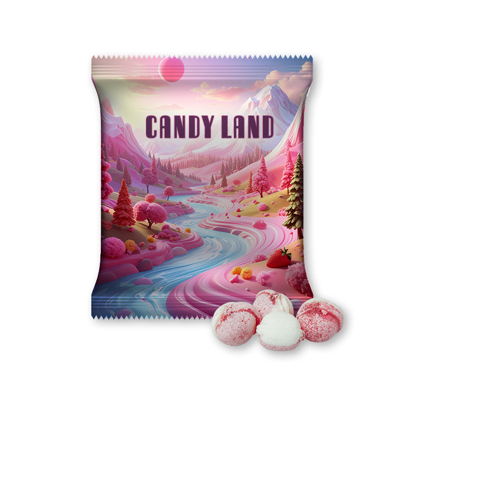 Snackmischung in der Midi Tüte – Erdbeer Joghurt Bonbons, ca. 17 g