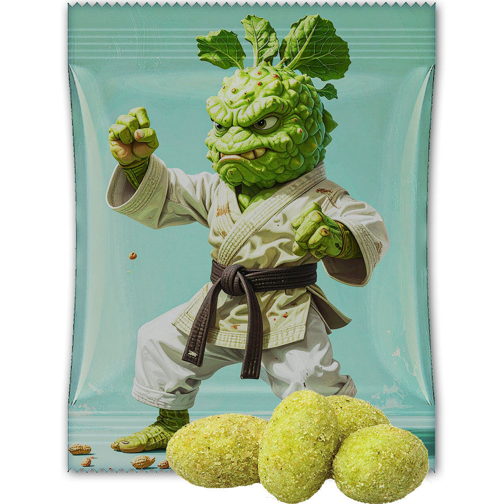 Snackmischung in der Midi Tüte – Erdnüsse Wasabi, ca. 10 g