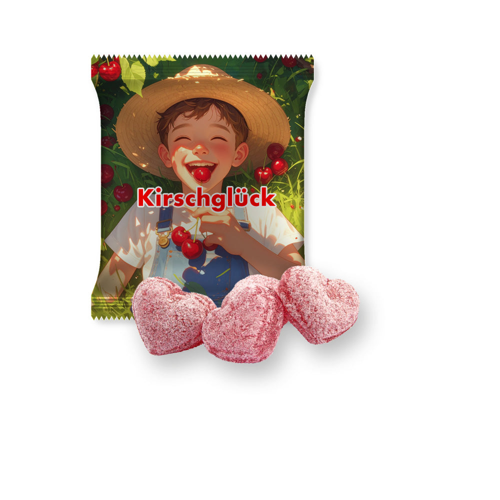 Snackmischung in der Midi Tüte – Kirschbonbons mit Magnesium, ca. 17 g