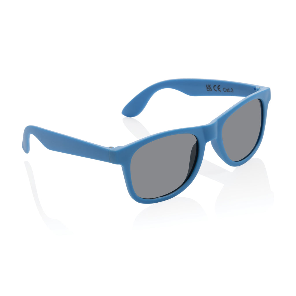Sonnenbrille aus RCS recyceltem PP-Kunststoff – blau