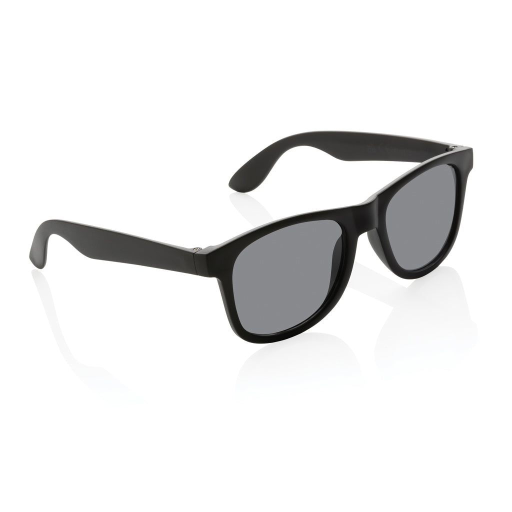 Sonnenbrille aus RCS recyceltem PP-Kunststoff – schwarz