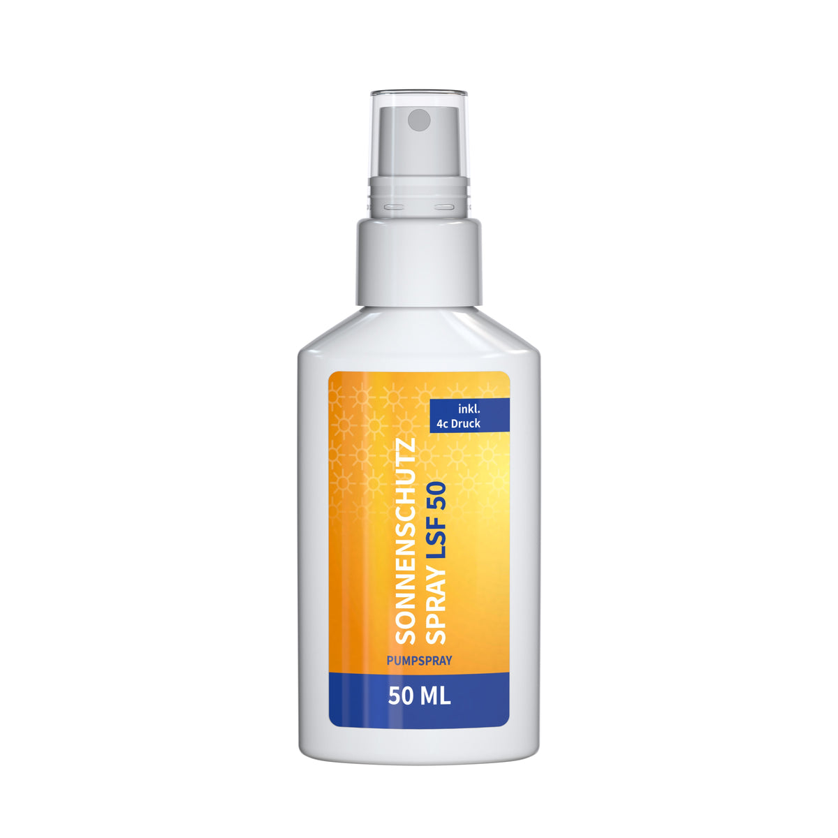 Sonnenschutzspray LSF 50 50 ml Sprühflasche mit Pumpaufsatz