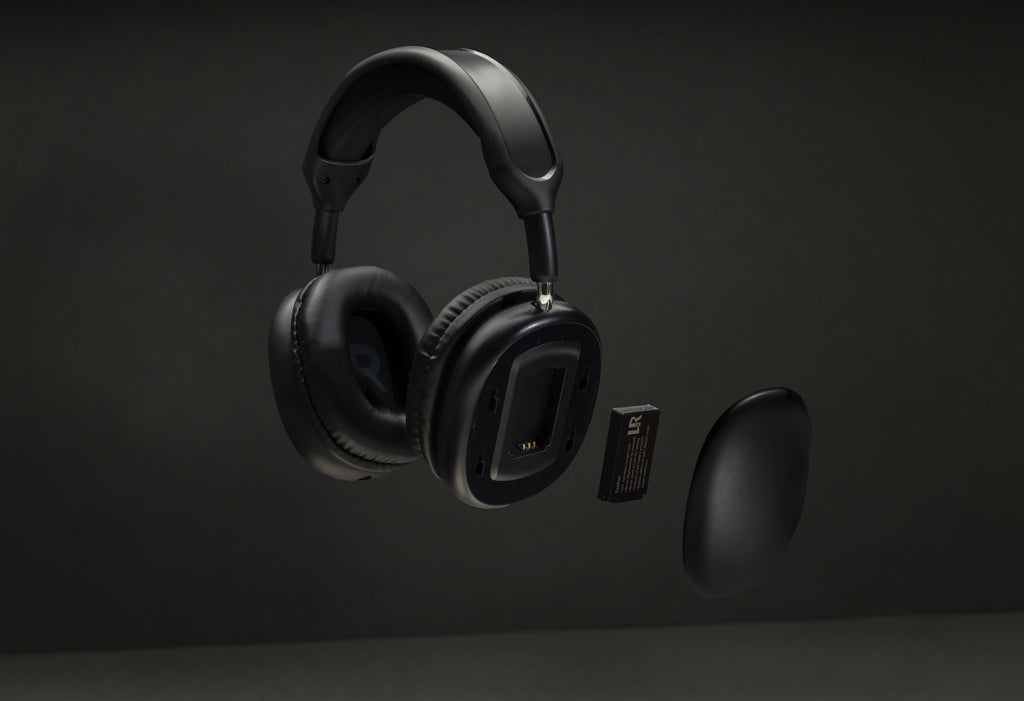 Spectra RCS Wireless-Kopfhörer mit herausnehmbarem Akku
