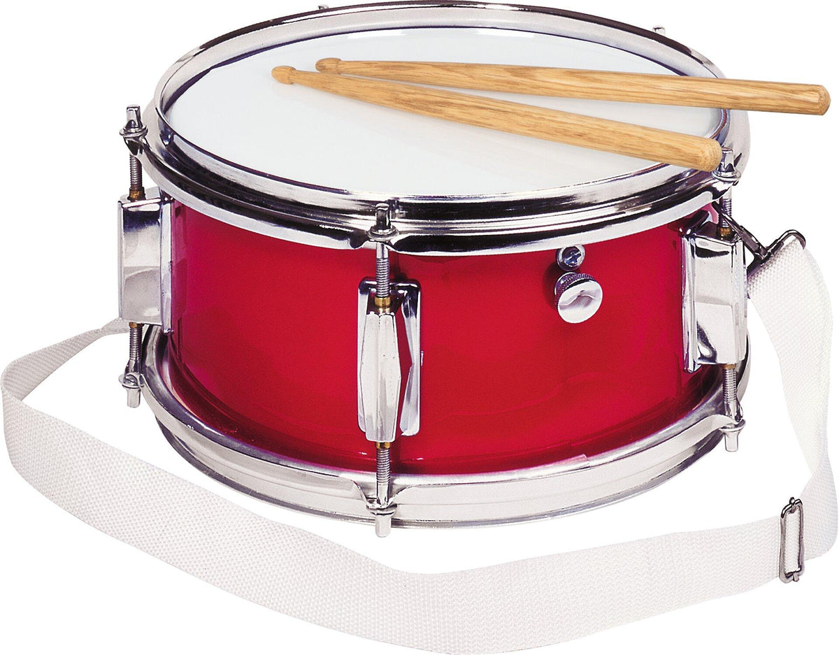 Spielmannszugtrommel in Rot mit Snare von goki