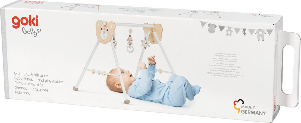 Spieltrainer Baby Fit Bär von goki – Verpackung