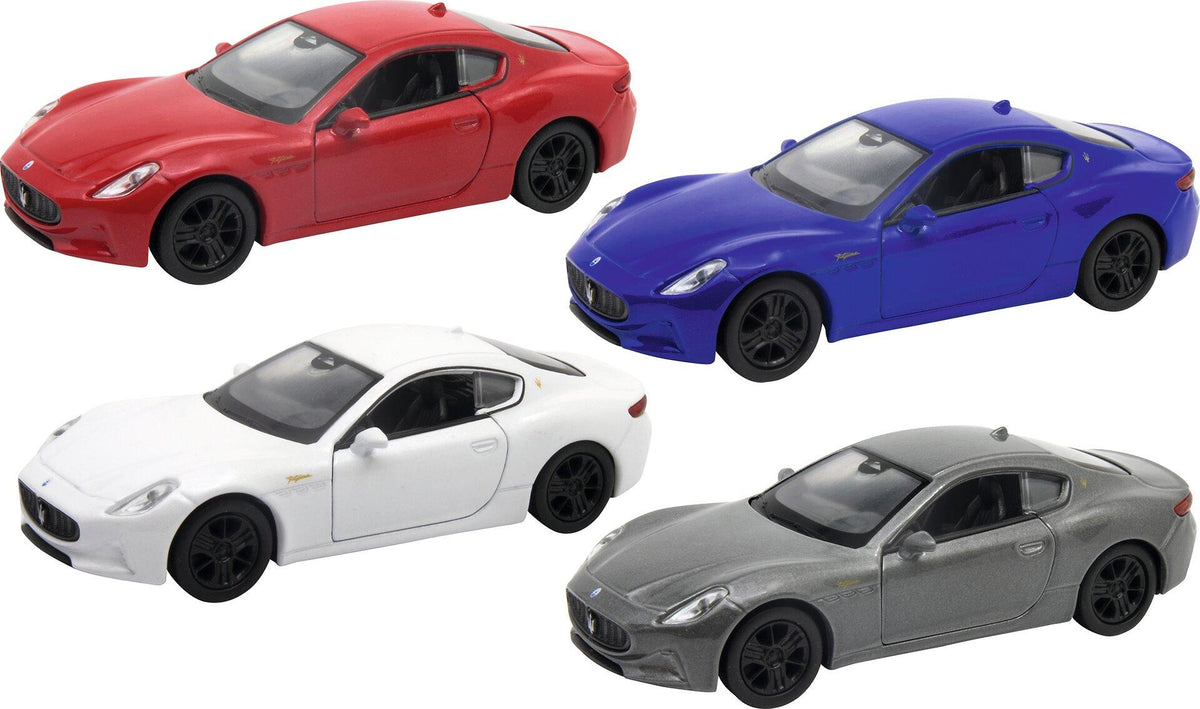 Sportcoupé aus Spritzguss mit Rückzugmotor im 8er Set