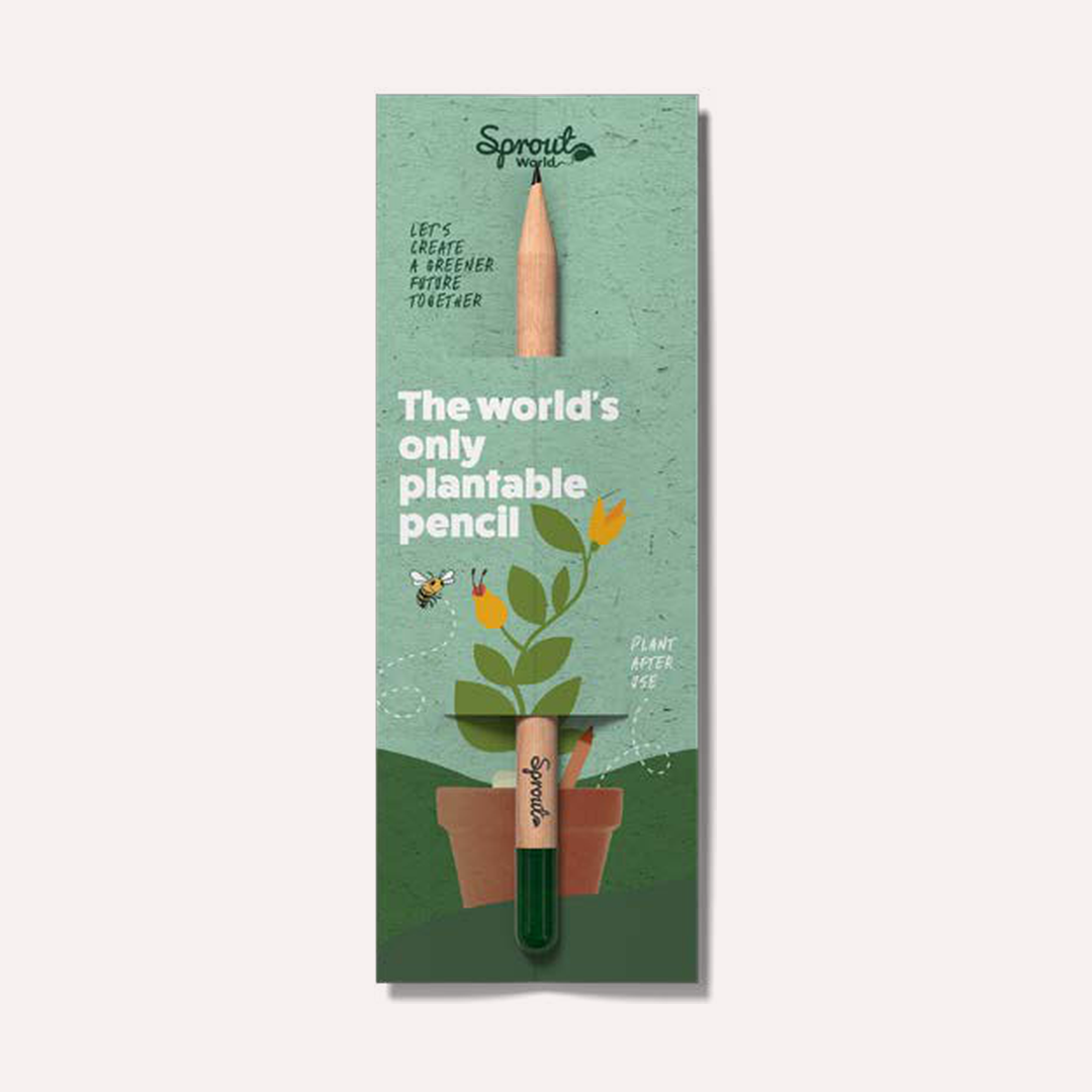 Sprout Mini Bleistift in Mini Einsteckkarte im Standardmotiv