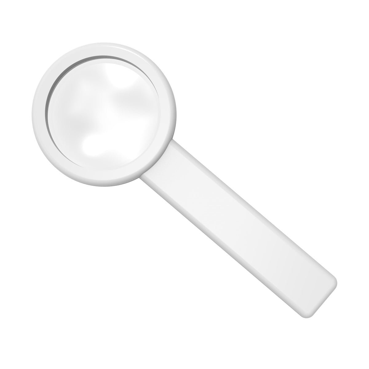Stiellupe „Handle 5 x“ – Weiß