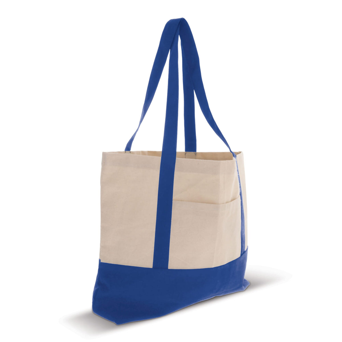 Strandtasche Baumwollsegeltuch 280g/m² 42x10x30cm