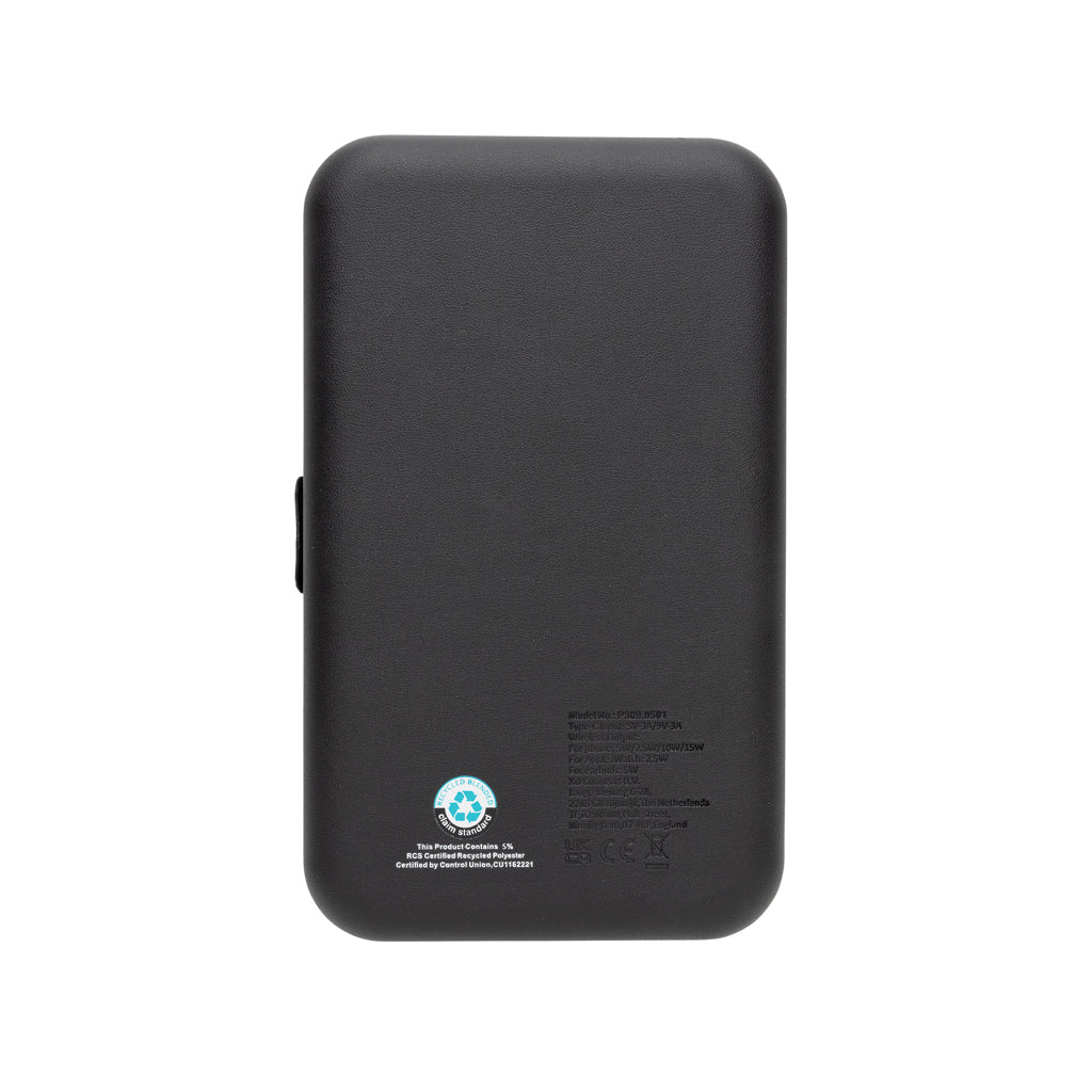 Swiss Peak Travel-Case aus RCS rec. PU mit 3-in-1-Charger