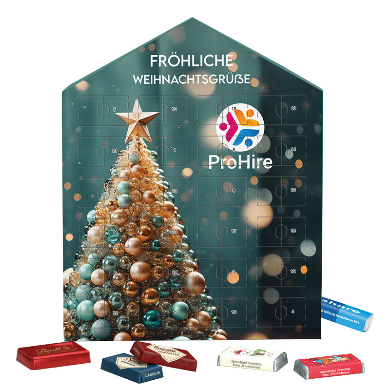 Täfelchen Adventskalender Haus