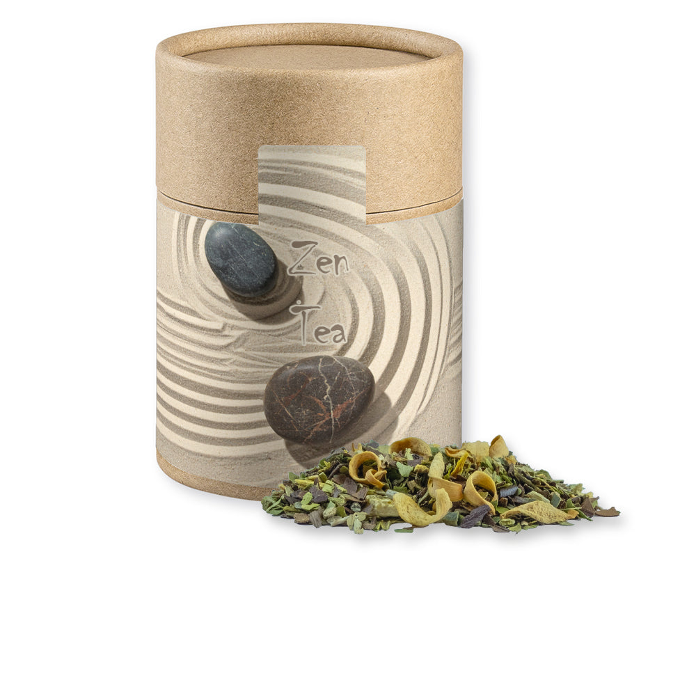 Tee in der Kraftpapierdose Midi – Matetee Orange, ca. 33 g