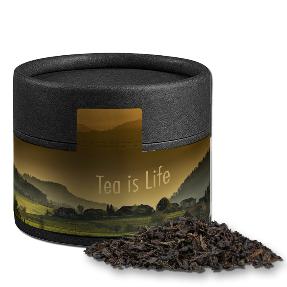 Tee in der schwarzen Mini Dose – Schwarztee, ca. 15 g
