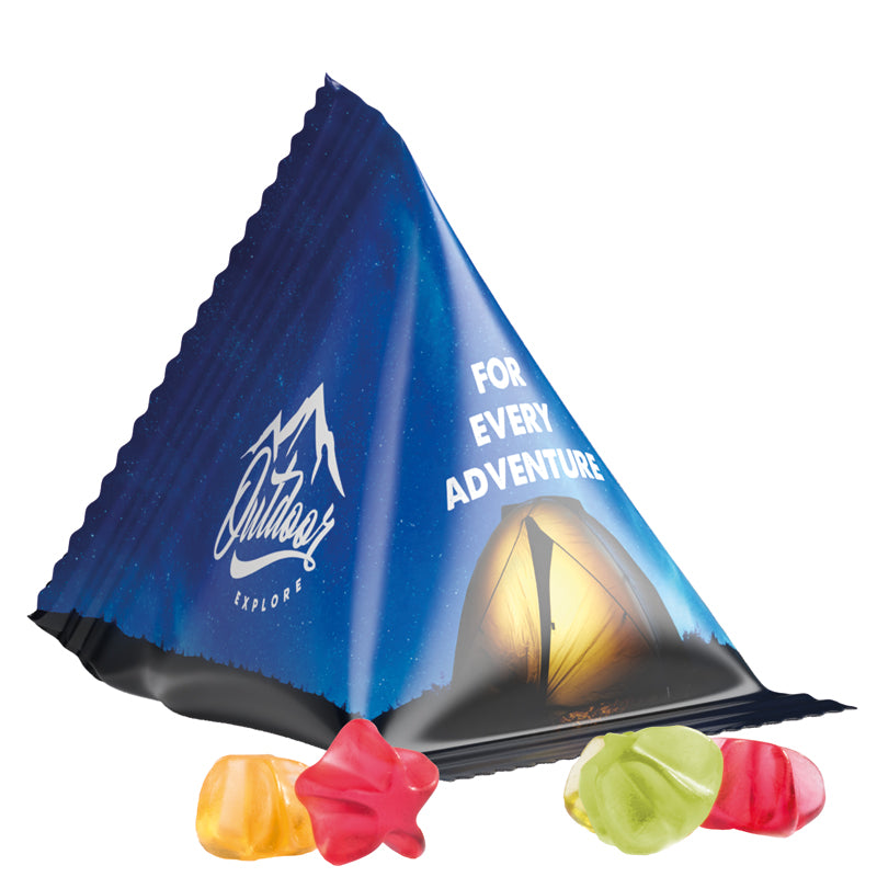 Tetraeder 15 g Trolli Fruchtgummi Standardformen