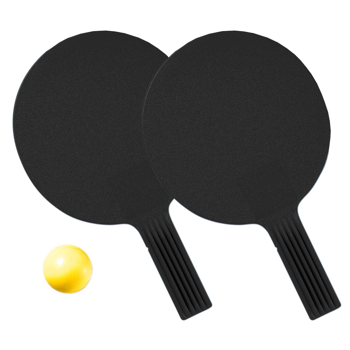 Tischtennis-Set „Massiv“ – Schwarz