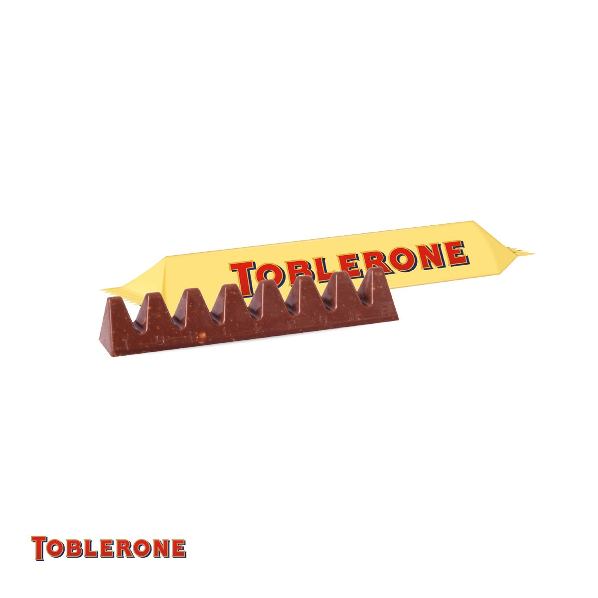 Schuber mit einem kleinen Toblerone Riegel als Füllung