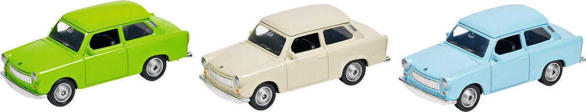 Trabant 601 Mini Modellauto mit Rückzugmotor