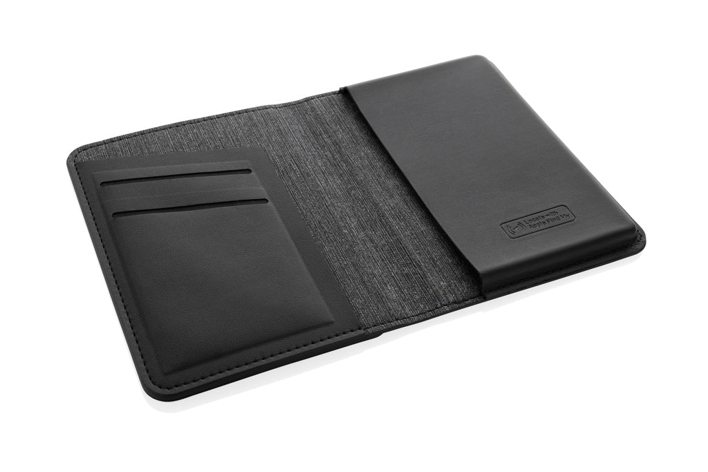 Travelfinder RCS Polyester Passtasche mit weltweiter Ortung