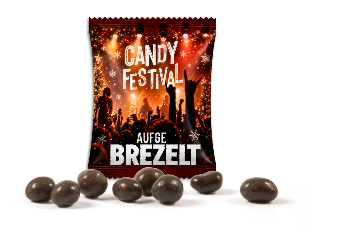 Treets Pretzel Bites im bedruckten Werbetütchen