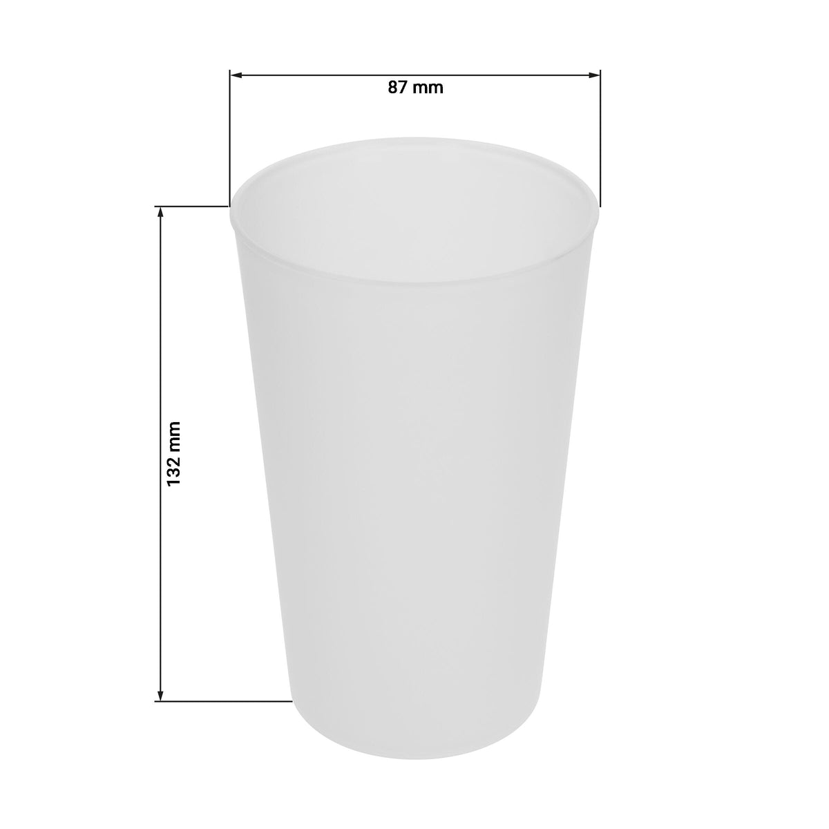 Trinkbecher „Mehrweg“ 0,4 l