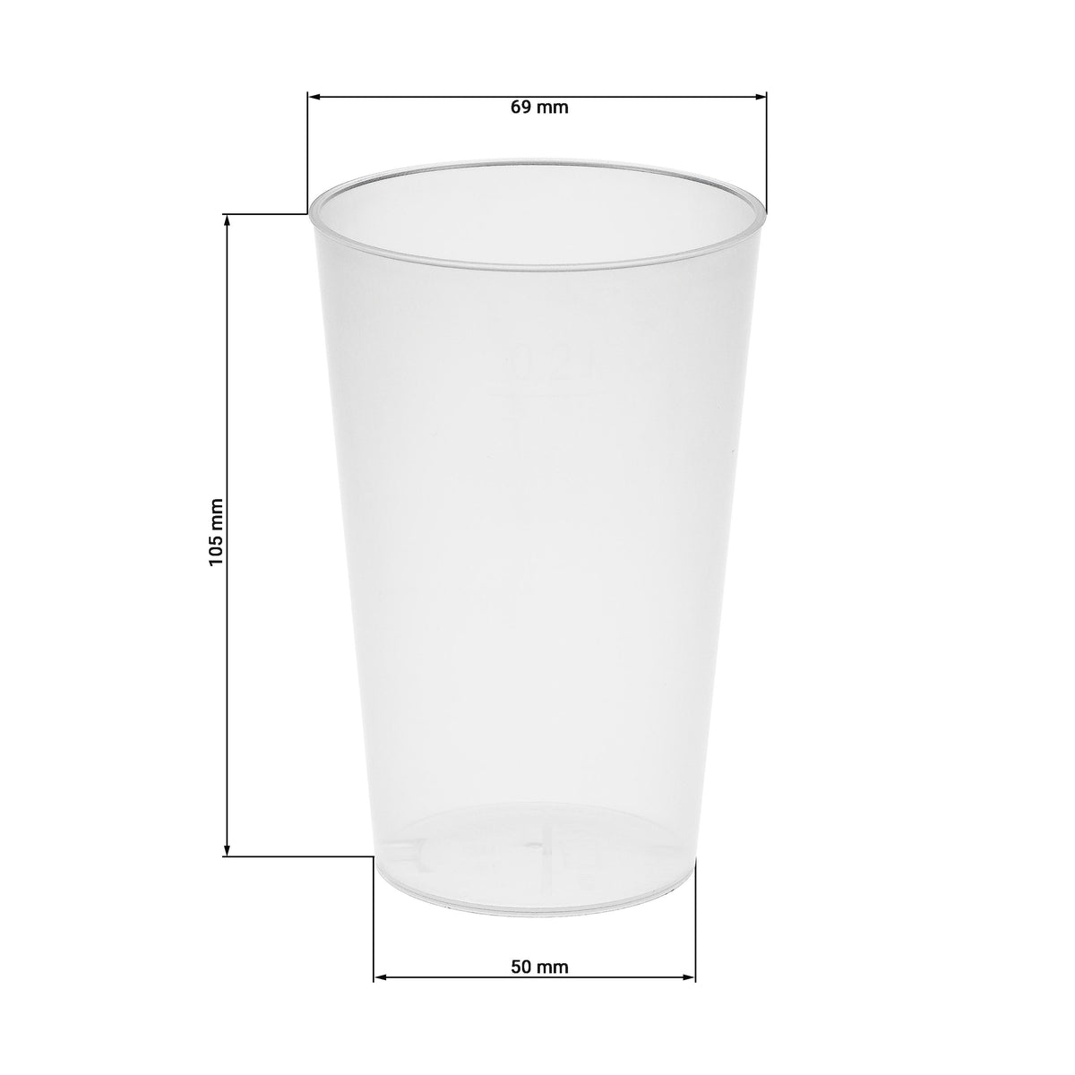 Trinkbecher „Vital“, 200 ml
