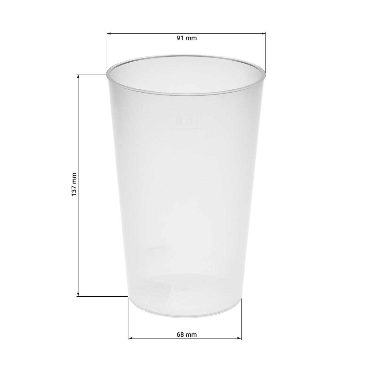 Trinkbecher „Vital“, 500 ml