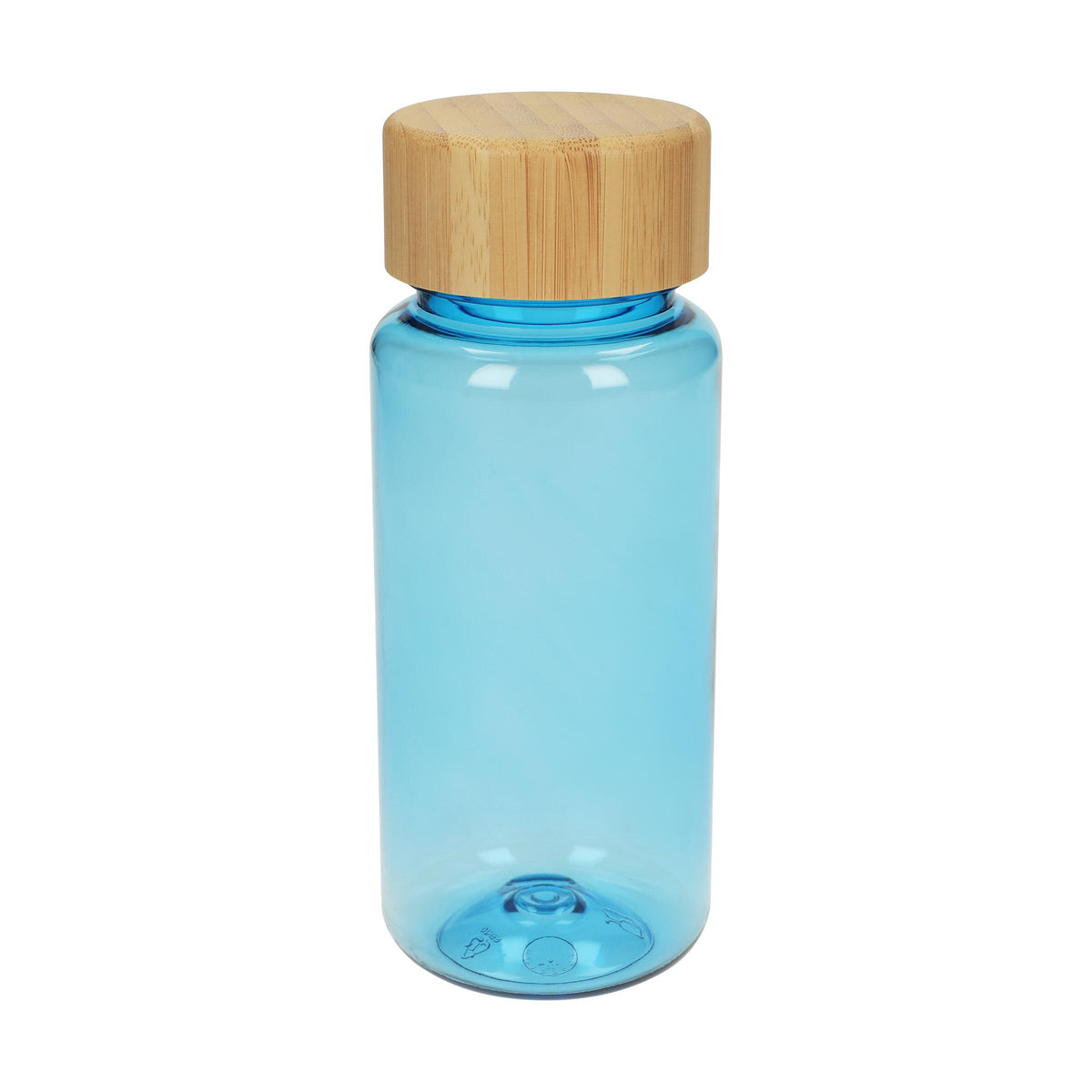 Trinkflasche, 400 ml – Transparent blau