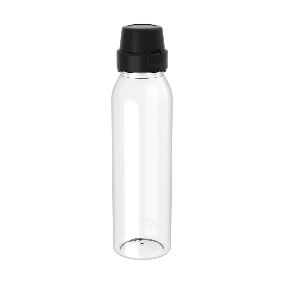 Trinkflasche Active „School“, 650 ml – Transparent / Schwarz