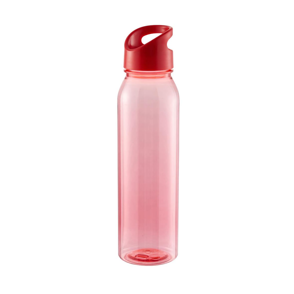 Trinkflasche Active „Wave“, 650 ml – Transparent rot / Rot