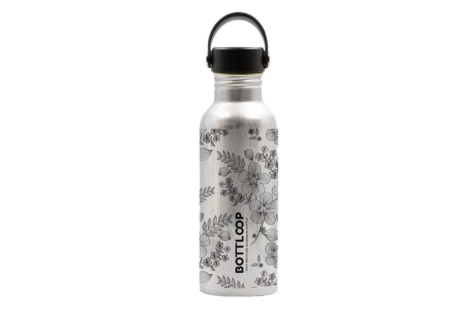 Trinkflasche aus Aluminium mit Fotodruck, schnell lieferbar – 0,75 l