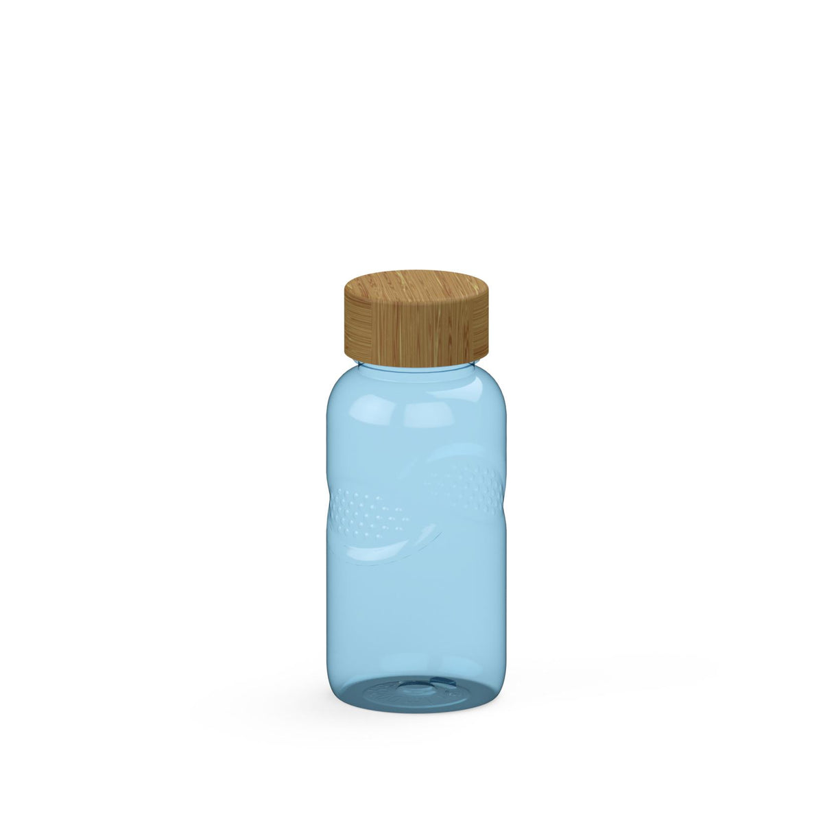 Trinkflasche Carve, 500 ml – Transparent blau