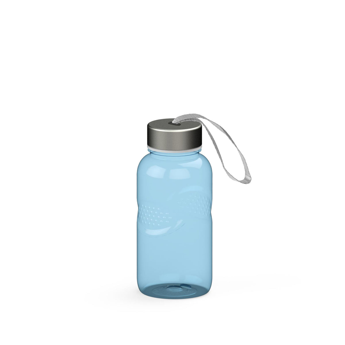 Trinkflasche Carve „Pure“, 500 ml – Transparent blau