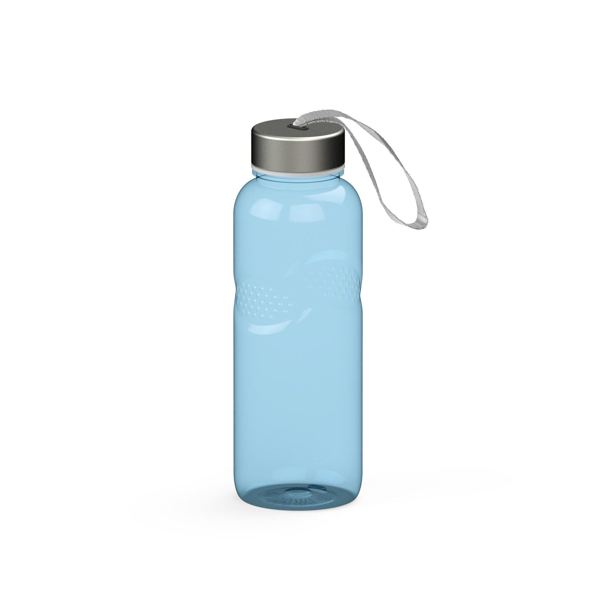Trinkflasche Carve „Pure“, 700 ml – Transparent blau