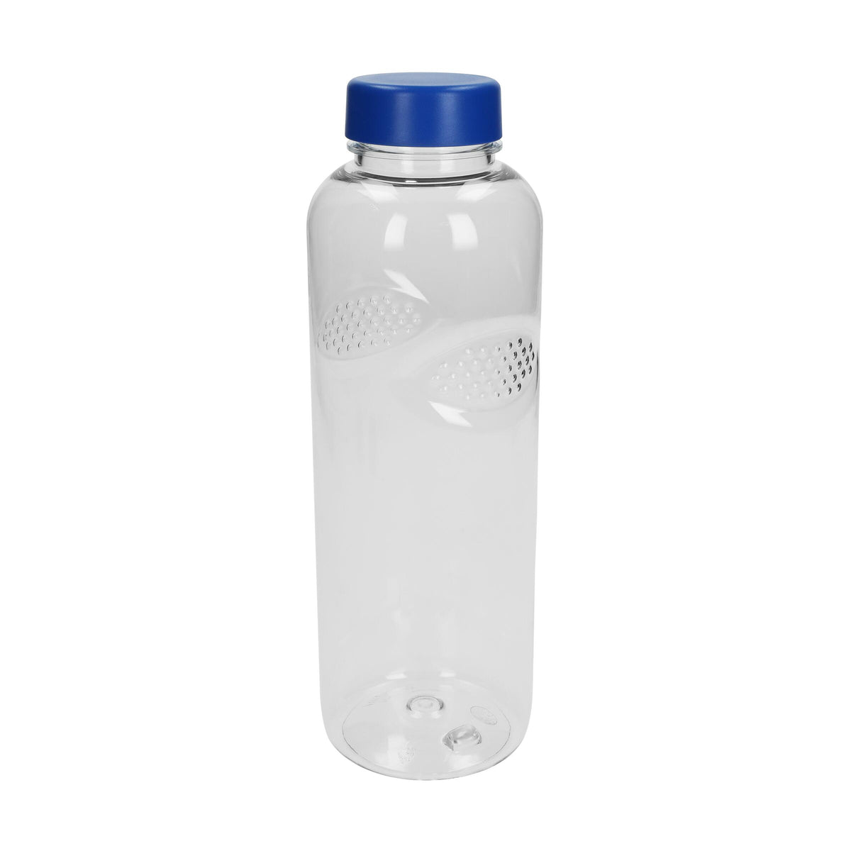 Trinkflasche Carve „Refresh“, 1,0 l – Transparent / Blau