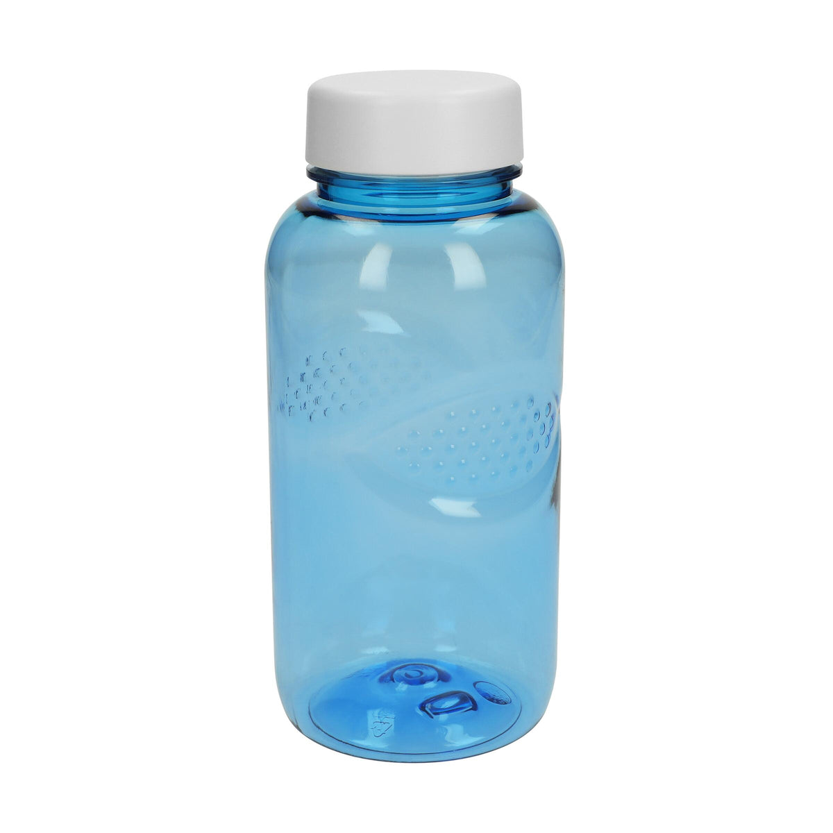 Trinkflasche Carve „Refresh“, 500 ml – Transparent blau / Weiß