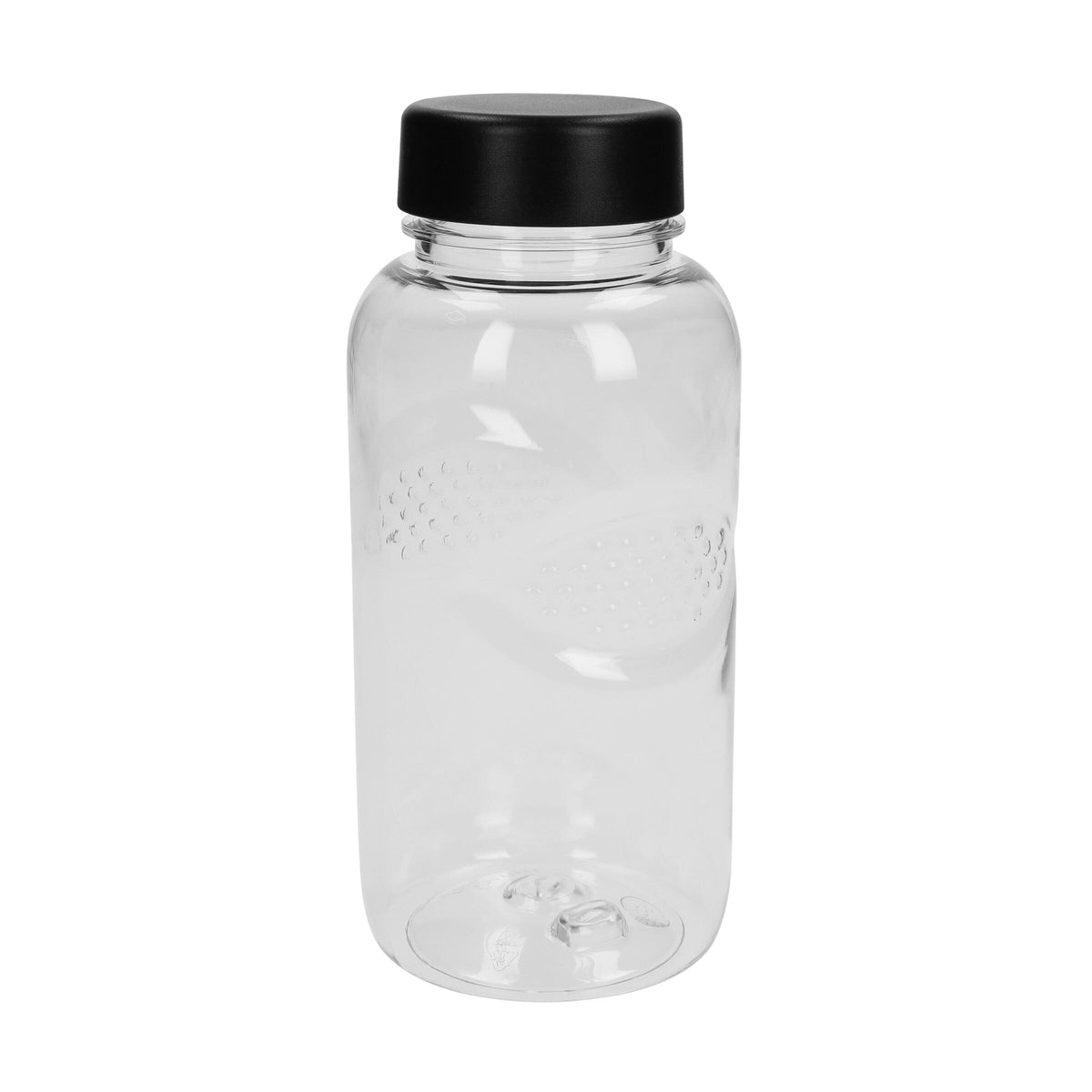 Trinkflasche Carve „Refresh“, 500 ml – Transparent / Schwarz